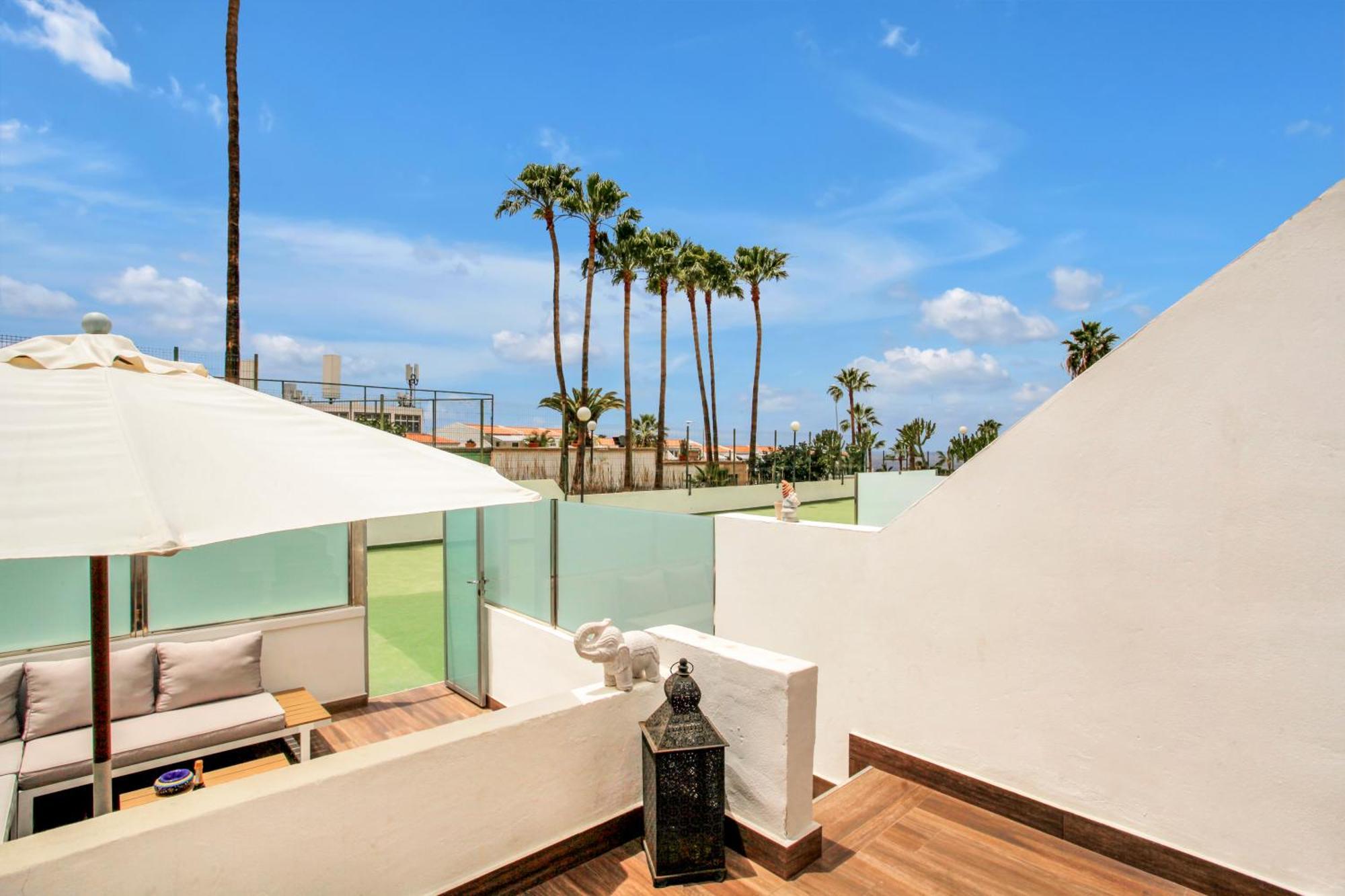 Appartamento Casa Del Sol, Beautiful Terrace, Fast Wi-Fi, Pool Costa Adeje  Esterno foto